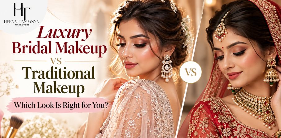 Luxury bridal makeup